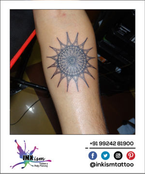Mandala tattoo, inkism tattoo and body piercing rajkot gujarat