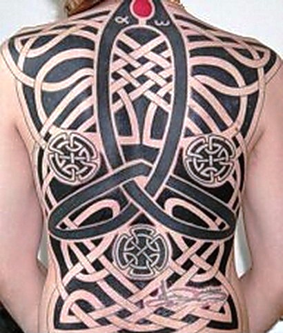 Celtic Cross Tattoo Back  Best Tattoo Ideas Gallery