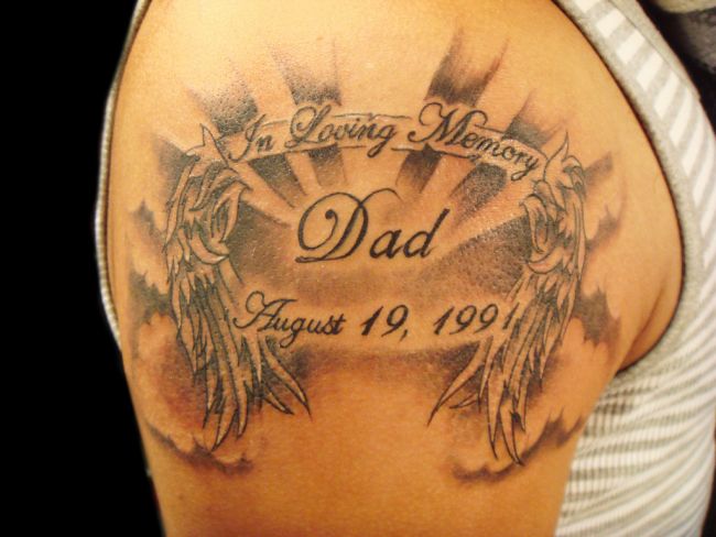 13 Memorial Tattoos For Your Dad  Ever Loved